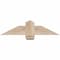 Ekena Millwork Eugene Smooth Timber Gable Bracket, Douglas Fir, 36"W x 9"H x 1 1/2"D x 5 1/2"F, 6/12 Pitch GBW036X09X0206EUG00SDF - alternate 1